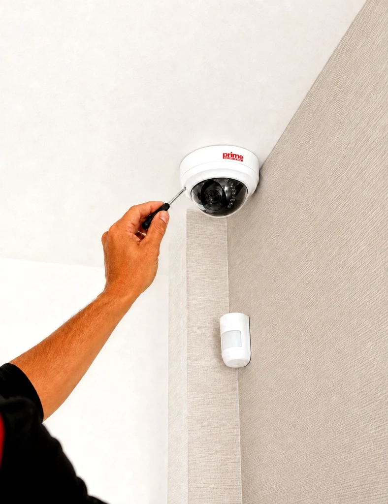 CCTV e deteção de intrusão para condomínio
